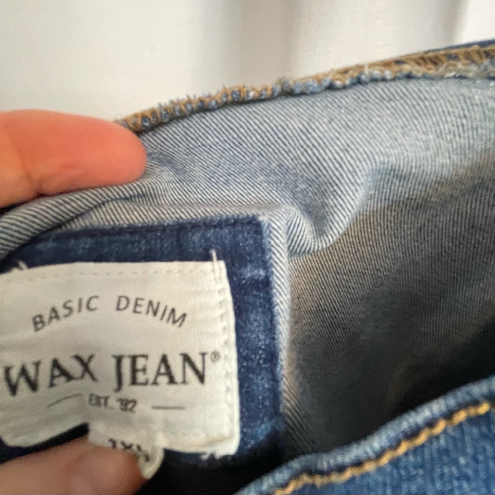 Wax Jean Blue Denim Overalls Classic Style - Picture 6 of 7